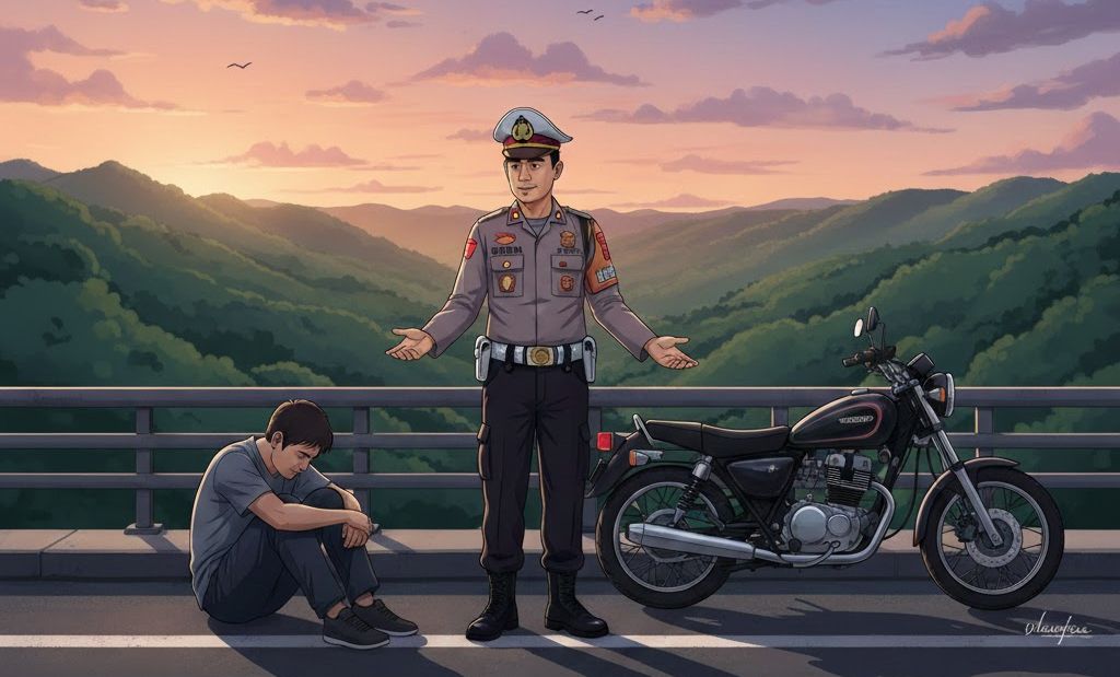 Ilustrasi polisi