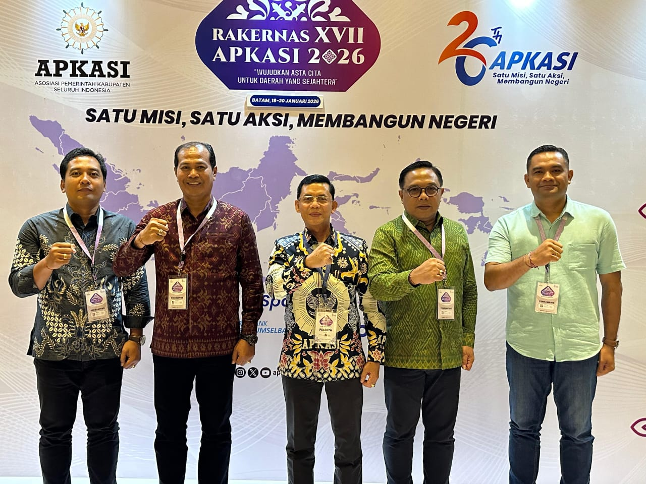 Bupati Klungkung Hadiri Rakernas APKASI 2026