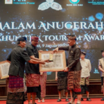 InJourney Tourism Development Corporation (ITDC) menerima penghargaan Tri Hita Karana (THK) Tourism Awards 2026 pada Malam Anugerah THK yang digelar di Discovery Kartika Plaza Hotel, Bali, Jumat (9/1/2026).
