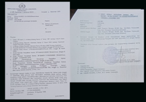 Surat Pemberitahuan penetapan tersangkan oleh Ditreskrimsus Polda Bali (posbali.net)