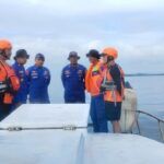 Tim SAR gabungan yang dipimpin oleh Kasat Polair Polres Kepulauan Tanimbar, IPDA Simon Nusmese.