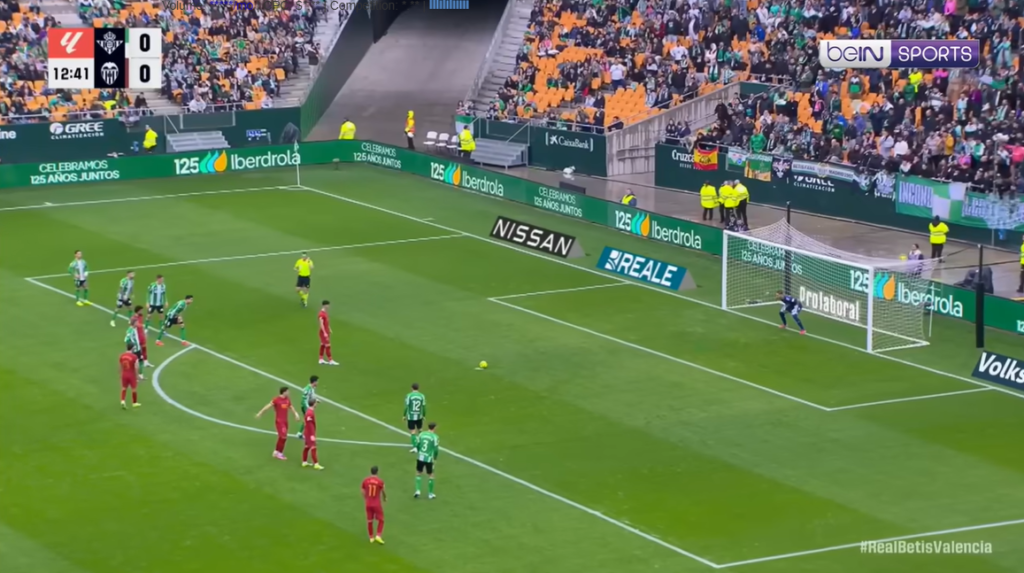 Ketegangan di kotak penalti! Real Betis dan Valencia saling adu fokus dalam laga sengit Liga Spanyol yang berakhir dengan kemenangan tuan rumah.