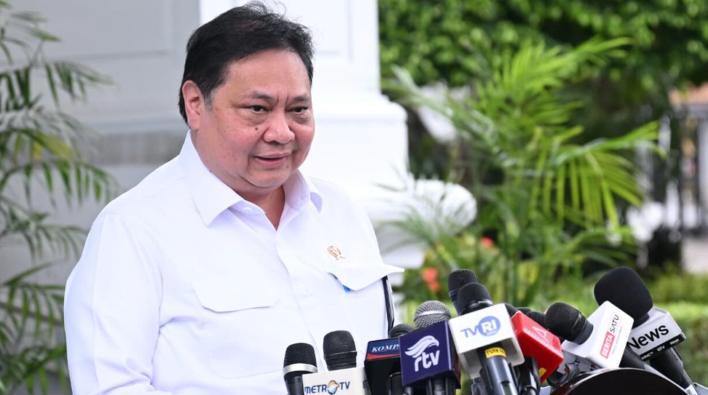 Menteri Koordinator Bidang Perekonomian Airlangga Hartarto