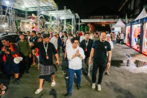 Bupati Wayan Adi Arnawa saat hadir di Badung Caka Fest Tahun 2026, Puspem Badung.