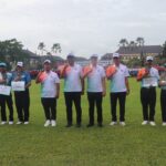Sekda Surya Suamba secara resmi menutup Ajang Pekan Olahraga dan Seni Pelajar (Porsenijar) Kabupaten Badung tahun 2026 di Lapangan Puspem Badung, Senin (9/3).