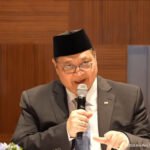 Menteri Koordinator Bidang Perekonomian, Airlangga Hartarto saat Konferensi Pers Tentang Kebijakan Pemerintah dalam Mitigasi Risiko & Antisipasi Dinamika Global, Selasa (31/3/2026).