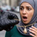 Ilustrasi penjambretan kalung