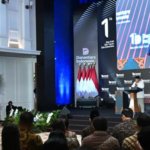 Presiden Prabowo Subianto menghadiri acara tasyakuran Hari Ulang Tahun (HUT) ke-1 Danantara Indonesia yang digelar di Wisma Danantara, pada Rabu, 11 Maret 2026.