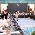 Presiden Prabowo Subianto memimpin Sidang Kabinet Paripurna yang digelar di Istana Negara, Jakarta, pada Jumat, 13 Maret 2026.