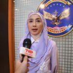 Anggota Komisi I DPR RI, Desy Ratnasari saat melakukan kunjungan kerja ke Pusat Penerbangan Angkatan Laut (Puspenerbal) di Sidoarjo, Jawa Timur, Rabu (15/4/2026).