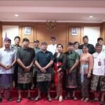 Komisi I DPRD Badung berfoto bersama usai rapat kerja bersama 11 OPD bahas LKPJ 2025, Kamis (9/4/2026).