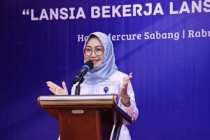 Plt. Direktur Jenderal Pembinaan Penempatan Tenaga Kerja dan Perluasan Kesempatan Kerja (Binapenta dan PKK) Kemnaker, Estiarty Haryani.