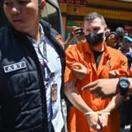 Steven Lyons saat digiring polisi di Polda Bali, Selasa (31/3/2026).