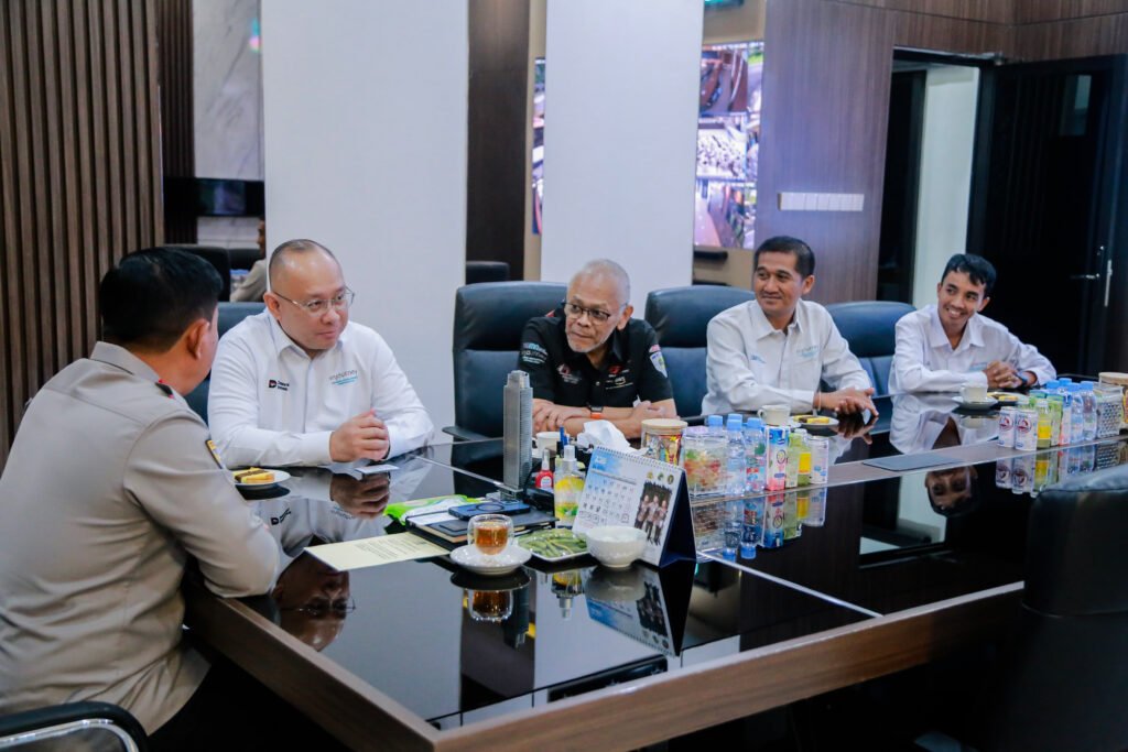 ITDC melakukan koordinasi dengan Kepolisian Daerah Nusa Tenggara Barat guna memastikan kesiapan pengamanan dua ajang balap internasional di The Mandalika