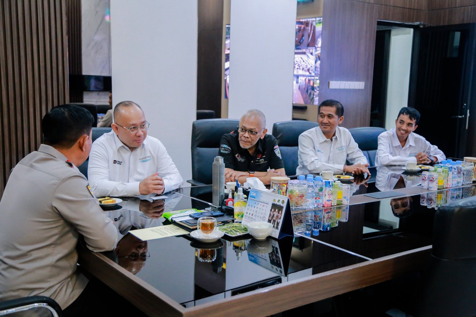 ITDC melakukan koordinasi dengan Kepolisian Daerah Nusa Tenggara Barat guna memastikan kesiapan pengamanan dua ajang balap internasional di The Mandalika