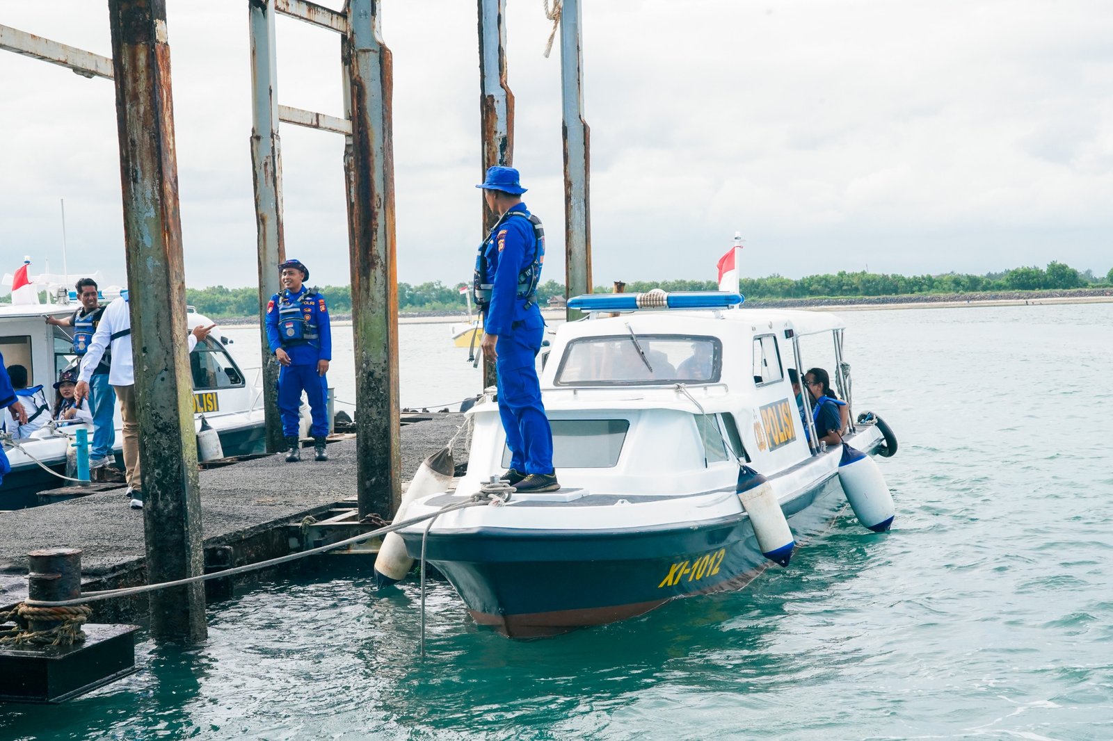ITDC Perkuat Keamanan Perairan The Nusa Dua, Serahkan Sarana Patroli ke Satpolairud