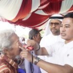 Bakti sosial operasi katarak bersama Noor Dubai Foundation di Kabupaten Kapuas, Kalimantan Tengah, Jumat (24/4)