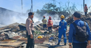 Kebakaran di TPA Suwung