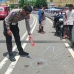 Lokasi kejadian di atas Jembatan Merah putih Ambon.