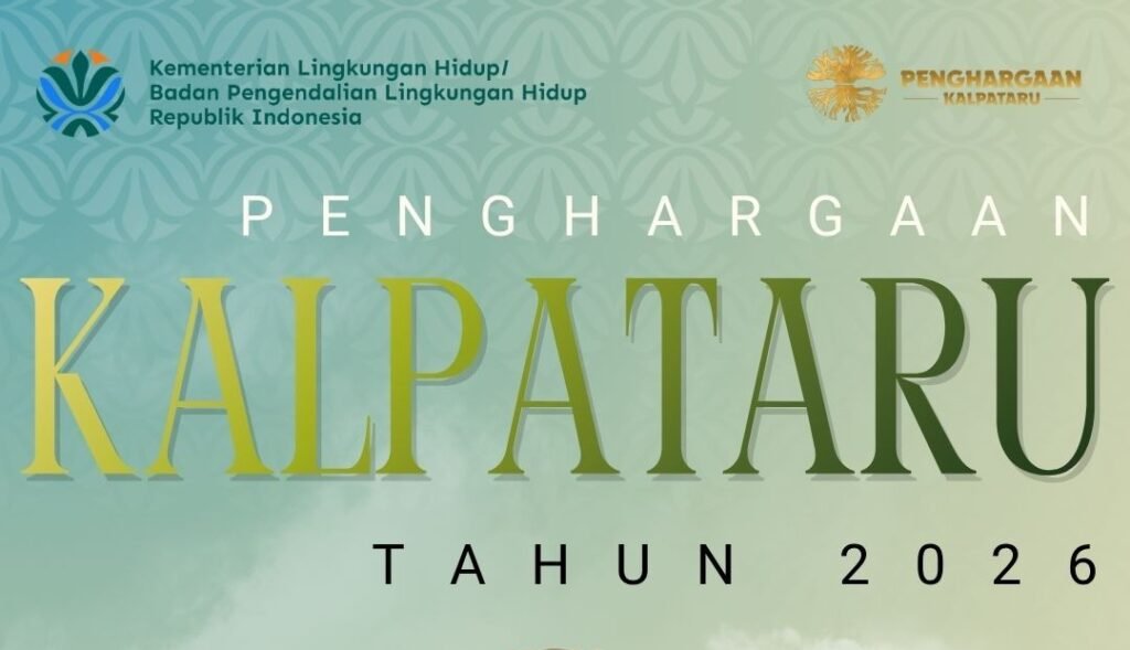 Kementerian Lingkungan Hidup Buka Usulan Calon Penerima Penghargaan Kalpataru 2026