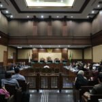 Sidang lanjutan perkara dugaan korupsi tata kelola minyak mentah di PT Pertamina digelar di Pengadilan Tindak Pidana Korupsi pada Pengadilan Negeri Jakarta Pusat, Selasa (7/4/2026).
