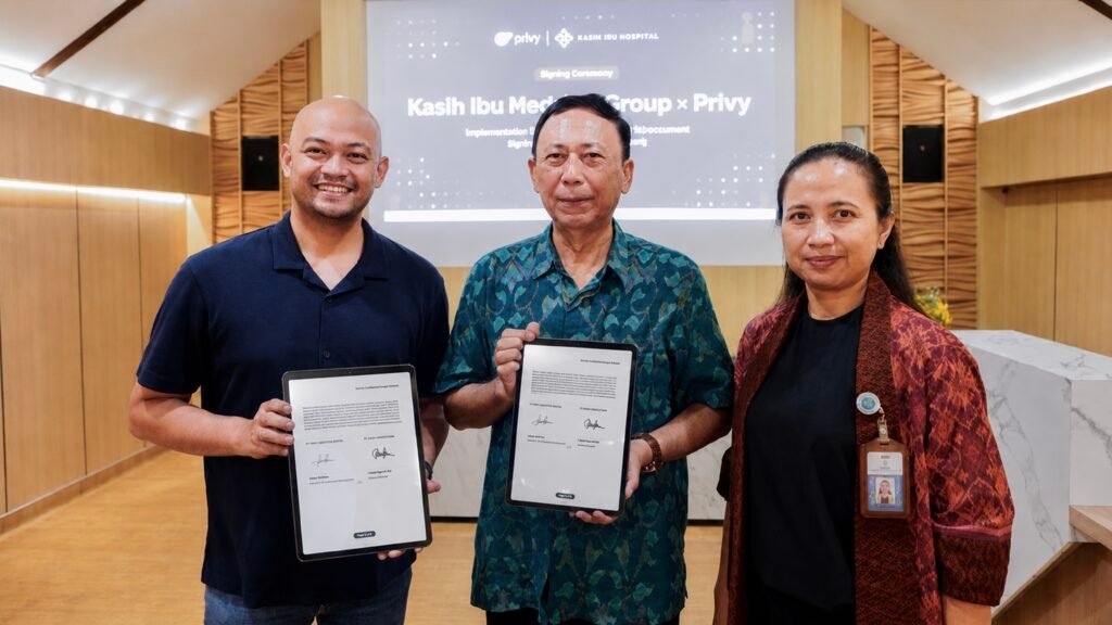 Penandatanganan kerja sama strategis antara Kasih Ibu Hospital Group dan Privy resmi dilakukan di Denpasar, Bali, Rabu (13/5/2026).