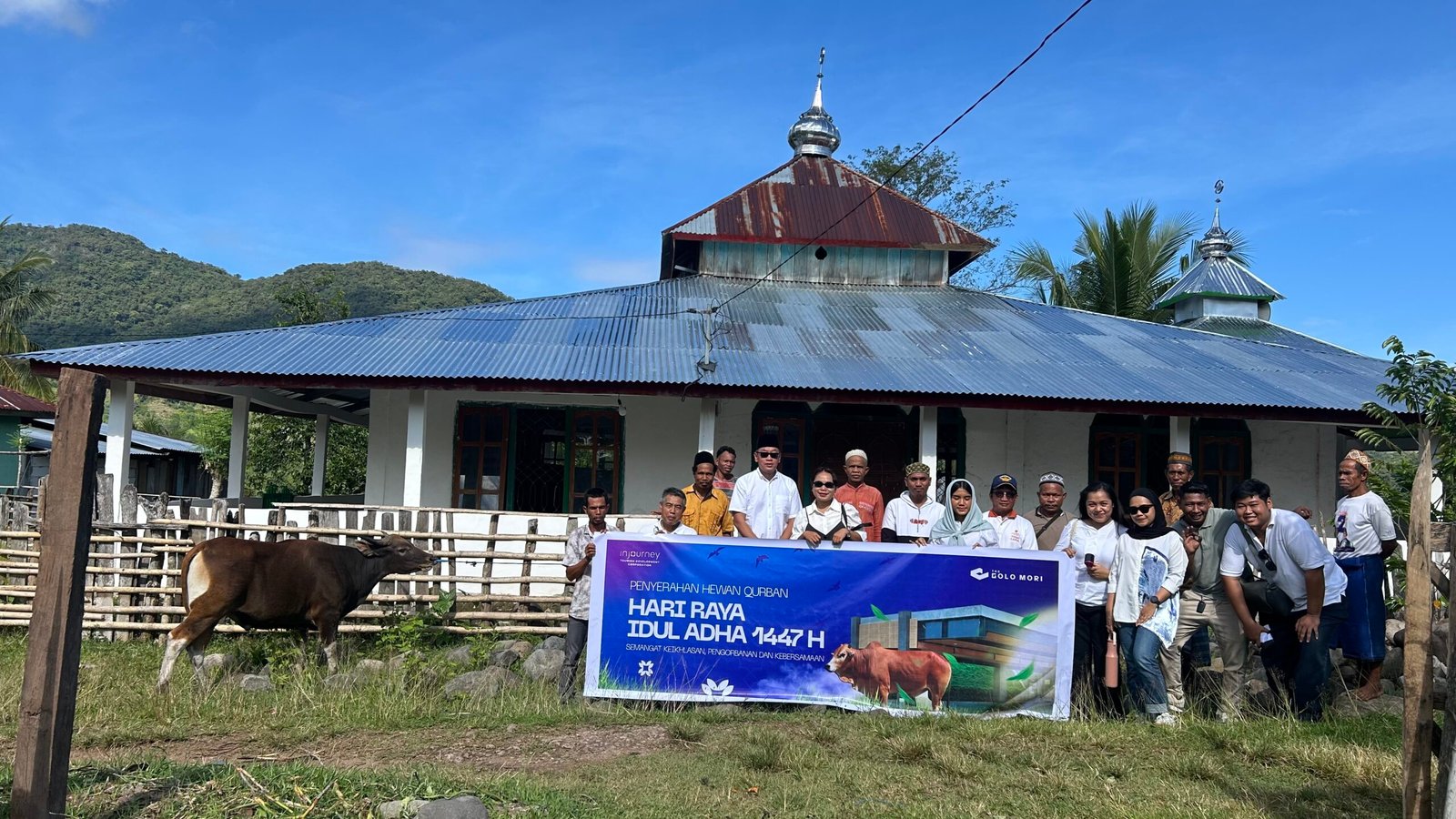 ITDC dan Stakeholder Kawasan Salurkan 29 Hewan Kurban pada Idul Adha 1447 H