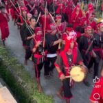 Suasana perayaan HUT Pattimura ke-209 berlangsung di Lapangan Merdeka Saparua, Kabupaten Maluku Tengah.