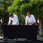Acar serah terima jabatan yang berlangsung di Pullman Lombok Mandalika Beach Resort, pada Minggu (3/5).
