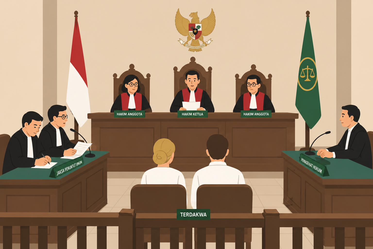 Ilustrasi sidang