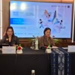 Co-Founder & Managing Director Bali Wellness and Beauty (BWB) Expo 2026 Diah Permana Tirtawati (tengah) bersama Kabid Pemasaran Pariwisata Dinas Pariwisata Provinsi Bali, Ida Ayu Indah Yustikarini (kiri) dan GM The Meru Sanur, Ed Brea saat konferensi pers, Selasa (26/5) di Sanur, Denpasar.