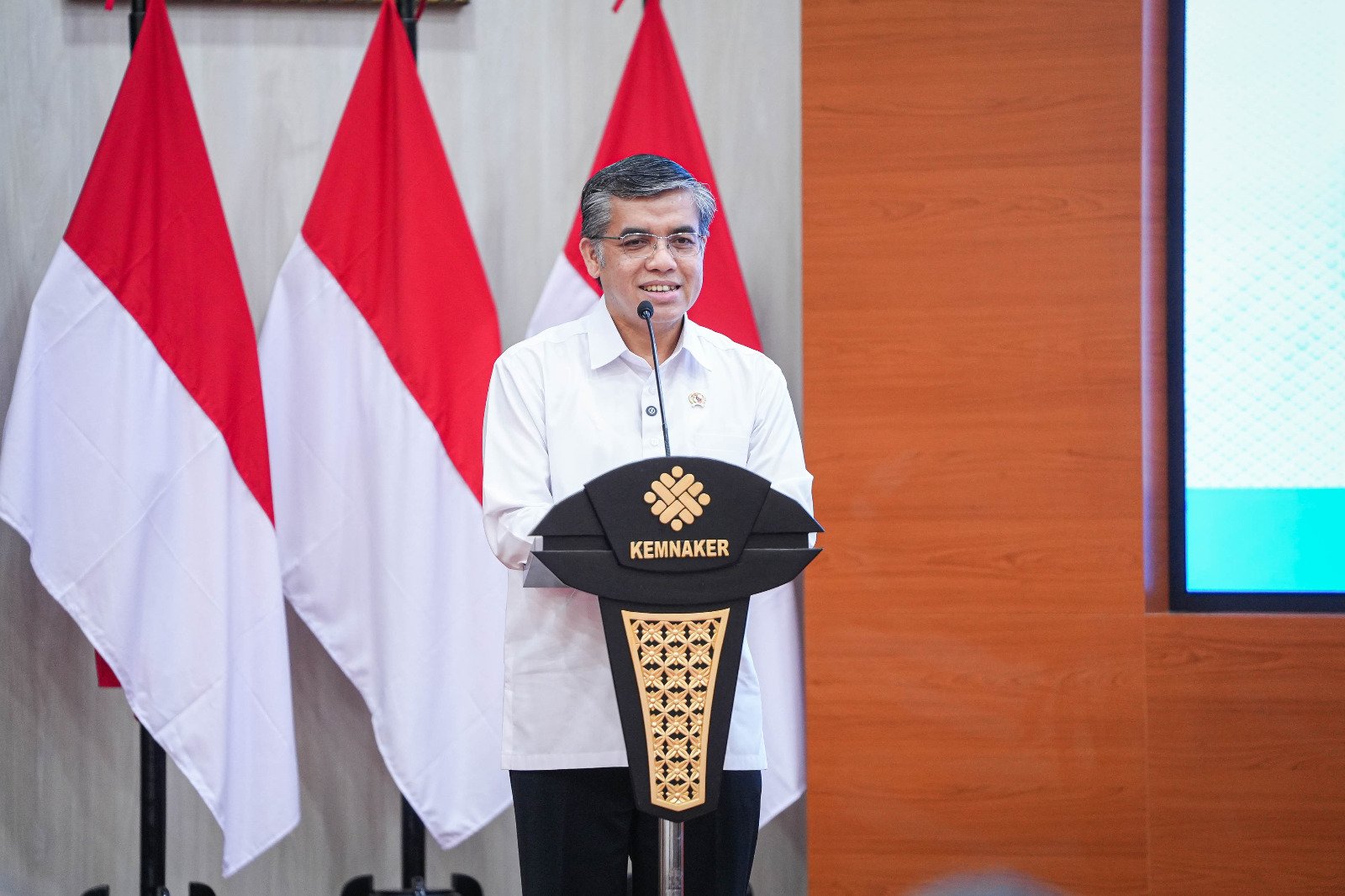 Menteri Ketenagakerjaan (Menaker) Yassierli