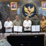 penandatanganan Perjanjian Kerja Sama (PKS) antara Pemprov DKI Jakarta dan Daya Anagata Nusantara pada Senin (4/5/2026).