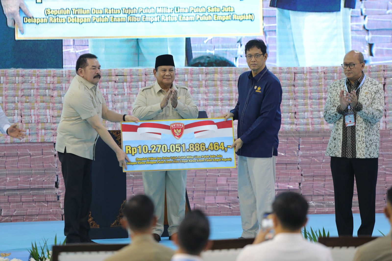 Presiden Apresiasi Satgas PKH, Rp10,2 Triliun Masuk Kas Negara dan Jutaan Hektare Kawasan Hutan Dikuasai Kembali