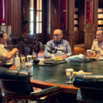 Presiden Prabowo Subianto menerima sejumlah tokoh pada Minggu, 3 Mei 2026, di kediamannya di Hambalang, Kabupaten Bogor, Jawa Barat.