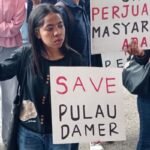 Warga masyarakat Damer, Kabupaten Maluku Barat Daya, menolak Penetapan Kawasan Konservasi Perairan.