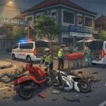 Ilustrasi kecelakaan