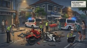 Ilustrasi kecelakaan