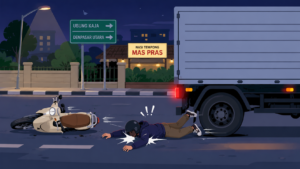 Ilustrasi kecelakaan