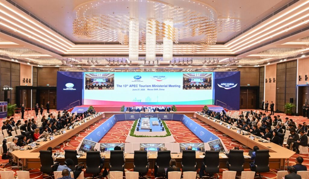 Pertemuan Tingkat Menteri Pariwisata APEC ke-13 (The 13th APEC Tourism Ministerial Meeting/TMM13) yang berlangsung di Makau SAR, Republik Rakyat Tiongkok, 27 Juni 2026.