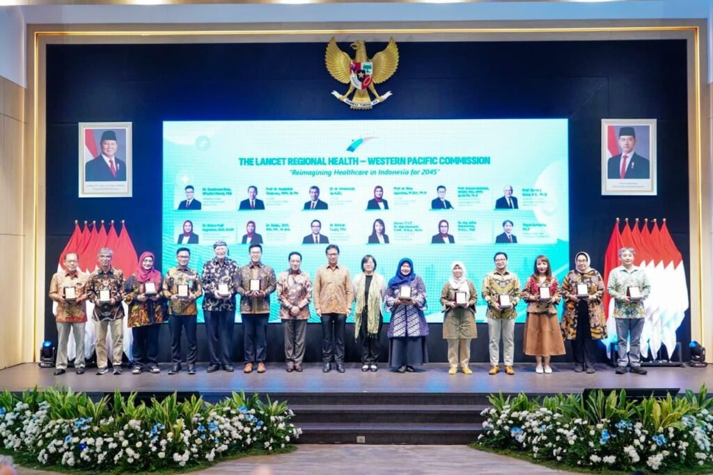 Kemenkes RI mendukung peluncuran The Lancet Regional Health – Western Pacific Commission on Reimagining Healthcare in Indonesia for 2045.