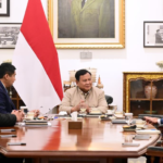Presiden Prabowo Subianto menerima Menteri Perumahan dan Kawasan Permukiman (PKP) Maruarar Sirait, di Istana Merdeka, Jakarta, pada Selasa sore, 9 Juni 2026.