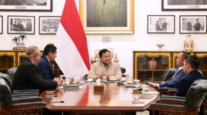 Presiden Prabowo Subianto menerima Menteri Perumahan dan Kawasan Permukiman (PKP) Maruarar Sirait, di Istana Merdeka, Jakarta, pada Selasa sore, 9 Juni 2026.