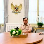 Presiden Prabowo Subianto menerima Wakil Presiden ke-10 dan ke-12 Republik Indonesia Jusuf Kalla didampingi Solihin Jusuf Kalla, di Istana Merdeka, Jakarta, pada Kamis, 11 Juni 2026.