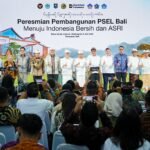 Pelaksanaan groundbreaking PSEL Bali di kawasan Pelabuhan Benoa, Denpasar, Rabu (8/7). (Foto: Humas Badung)