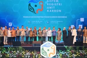 Pemerintah resmi meluncurkan Sistem Registri Unit Karbon (SRUK) sebagai fondasi utama pengembangan pasar karbon nasional
