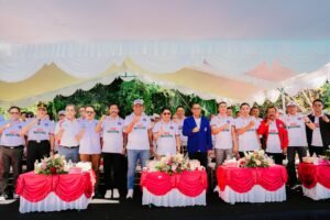 Kejuaraan Piala Bupati Badung 2026 yang diawali cabang olahraga Finswimming di Kolam Renang Tirta Arum, Blahkiuh, Abiansemal, Minggu (12/7).