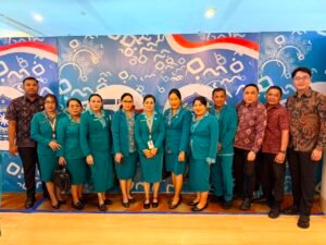 Tim Penggerak (TP) PKK Kabupaten Badung menghadiri Puncak Peringatan Hari Kesatuan Gerak (HKG) PKK ke-54 Tahun 2026 yang digelar di Kota Makassar, Sulawesi Selatan, Sabtu (11/7/2026).