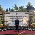 I Nyoman Agus Gelgel Prawira Putra, S.T. dari Bali Waste Cycle (BWC) menjadi narasumber dalam talkshow bertajuk "Bijak Mengelola Sampah, Cerdas Menjaga Lingkungan" pada Jumat (10/7/2026). Kegiatan yang merupakan bagian dari rangkaian Penglipuran Village Festival (PVF) 2026.