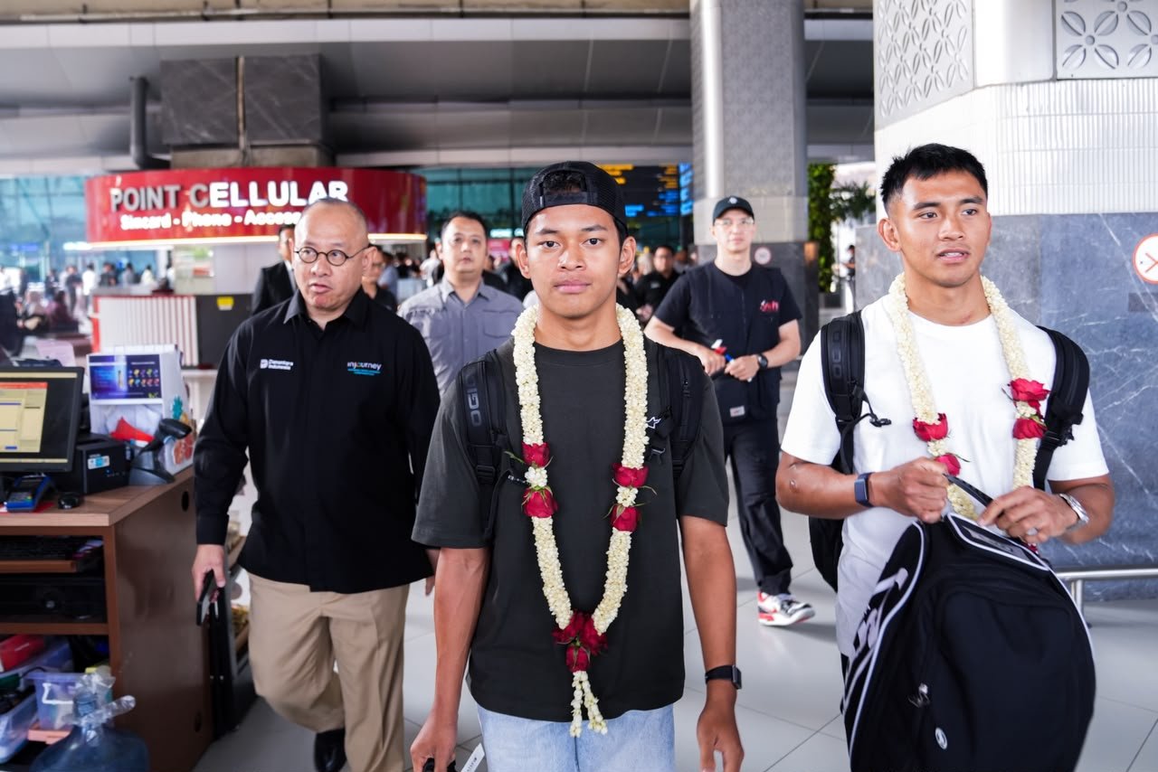Dua pembalap kebanggaan Indonesia, Mario Suryo Aji dan Veda Ega Pratama,